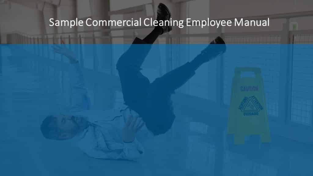 Sample cleaning employee handbook