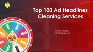 100 ad examples cleaning services