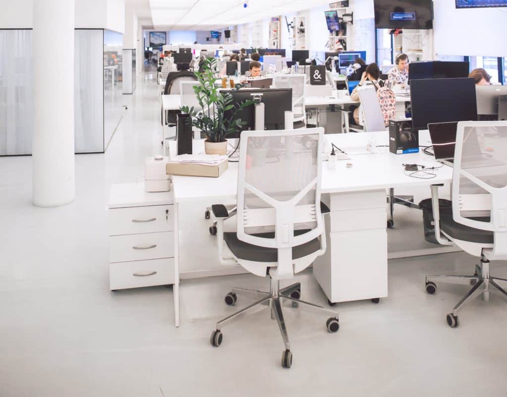 marketing cleaning services to offices by size