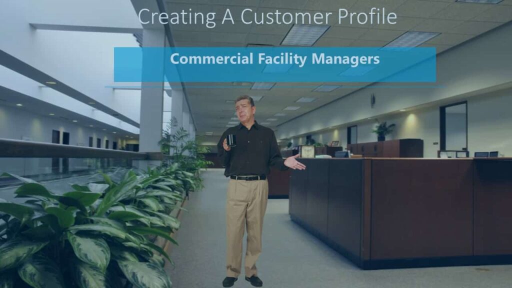 Image of a facility manager customer profile